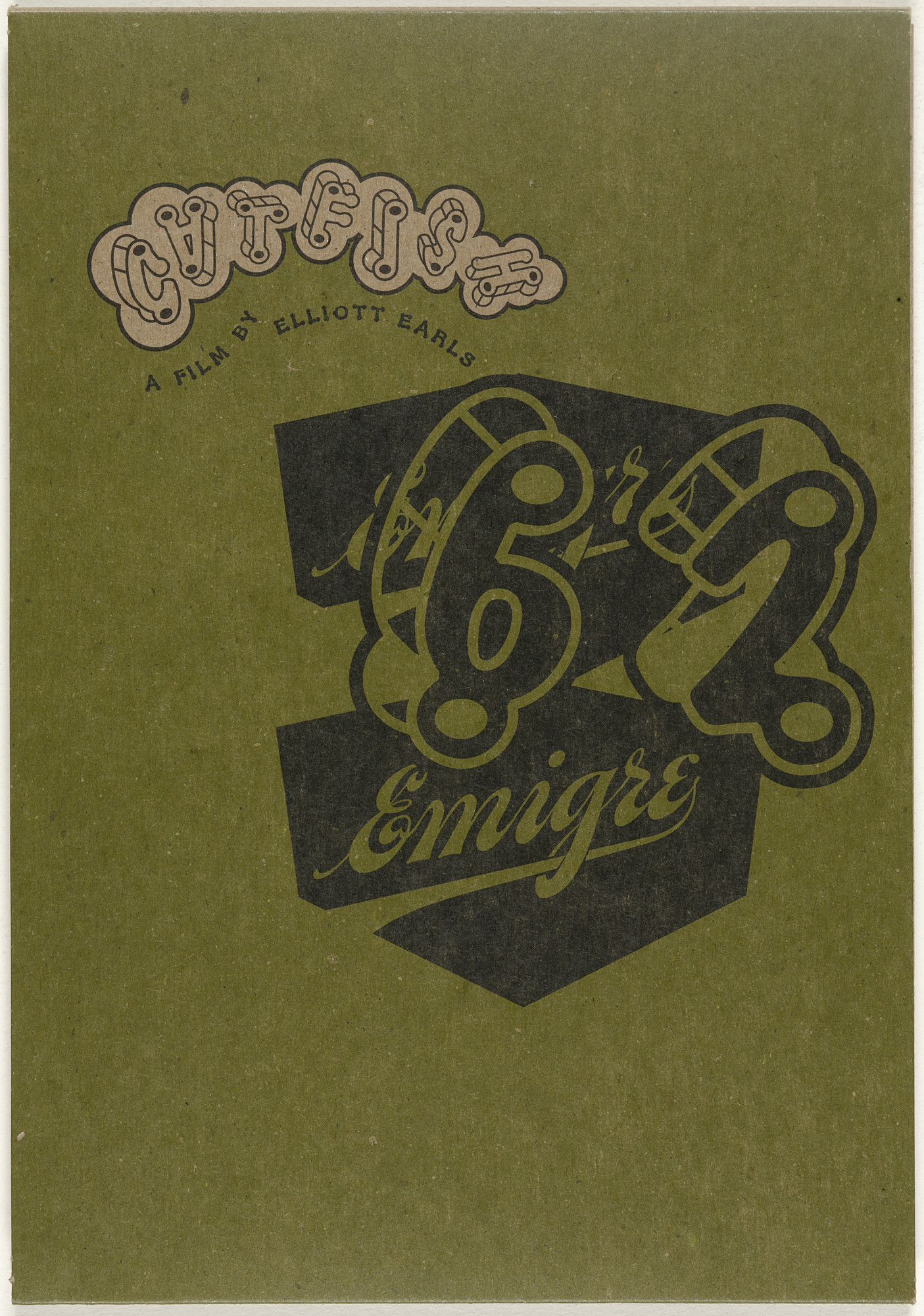 Emigre Inc., Rudy VanderLans, Zuzana Licko. Emigre 62, Catfish