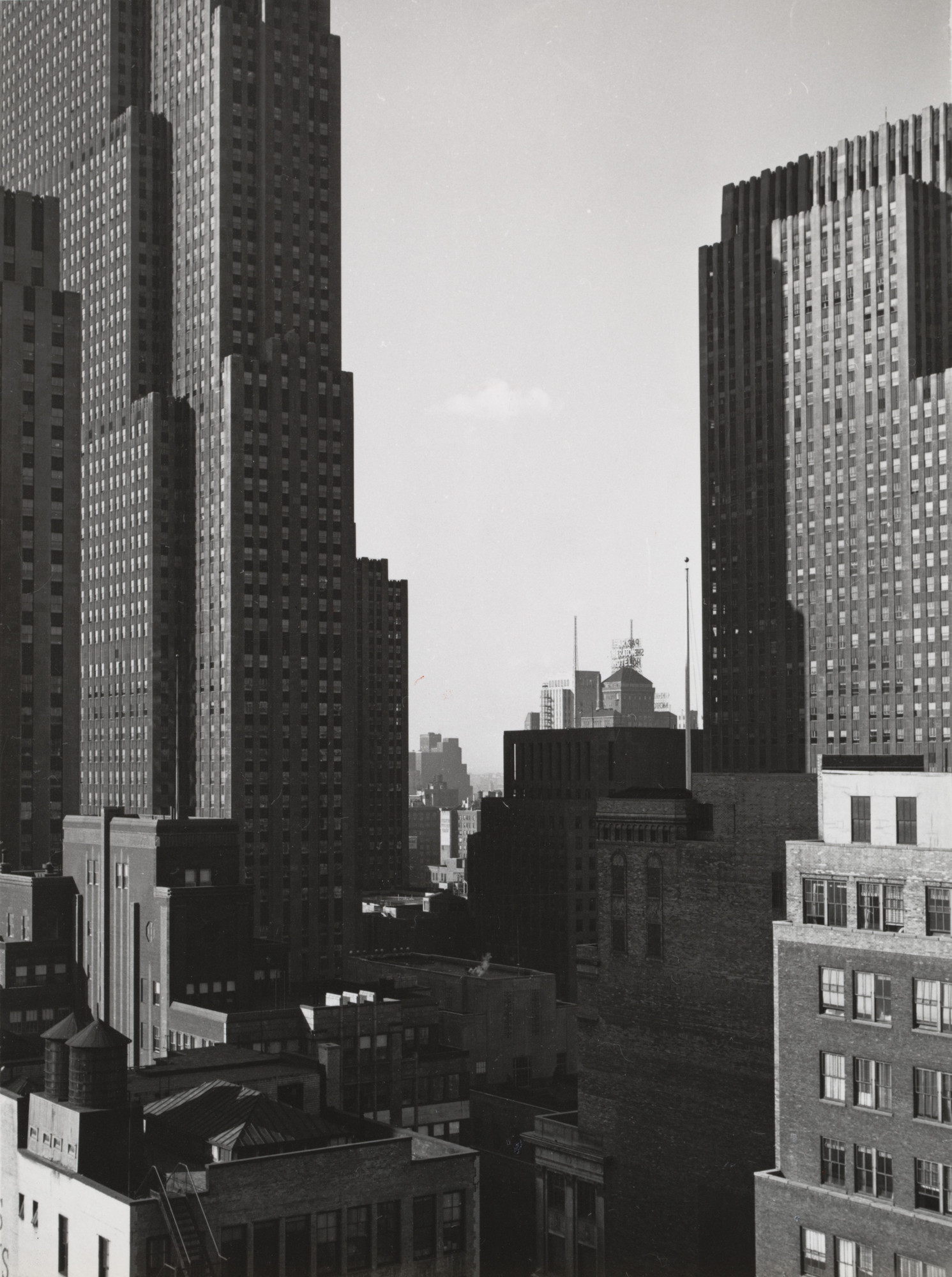 Charles Sheeler. Rockefeller Center, New York