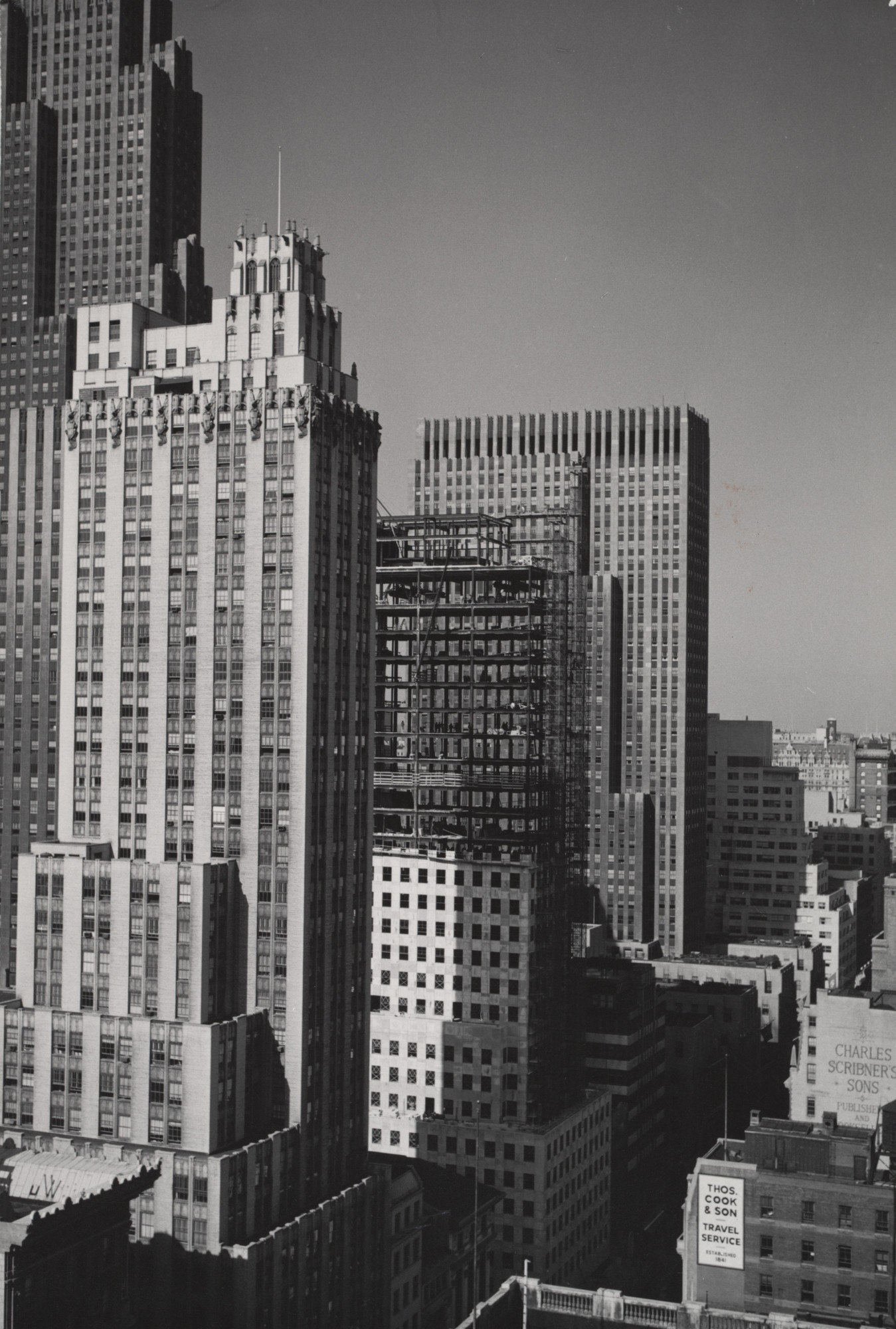 Charles Sheeler. Skyscrapers, New York
