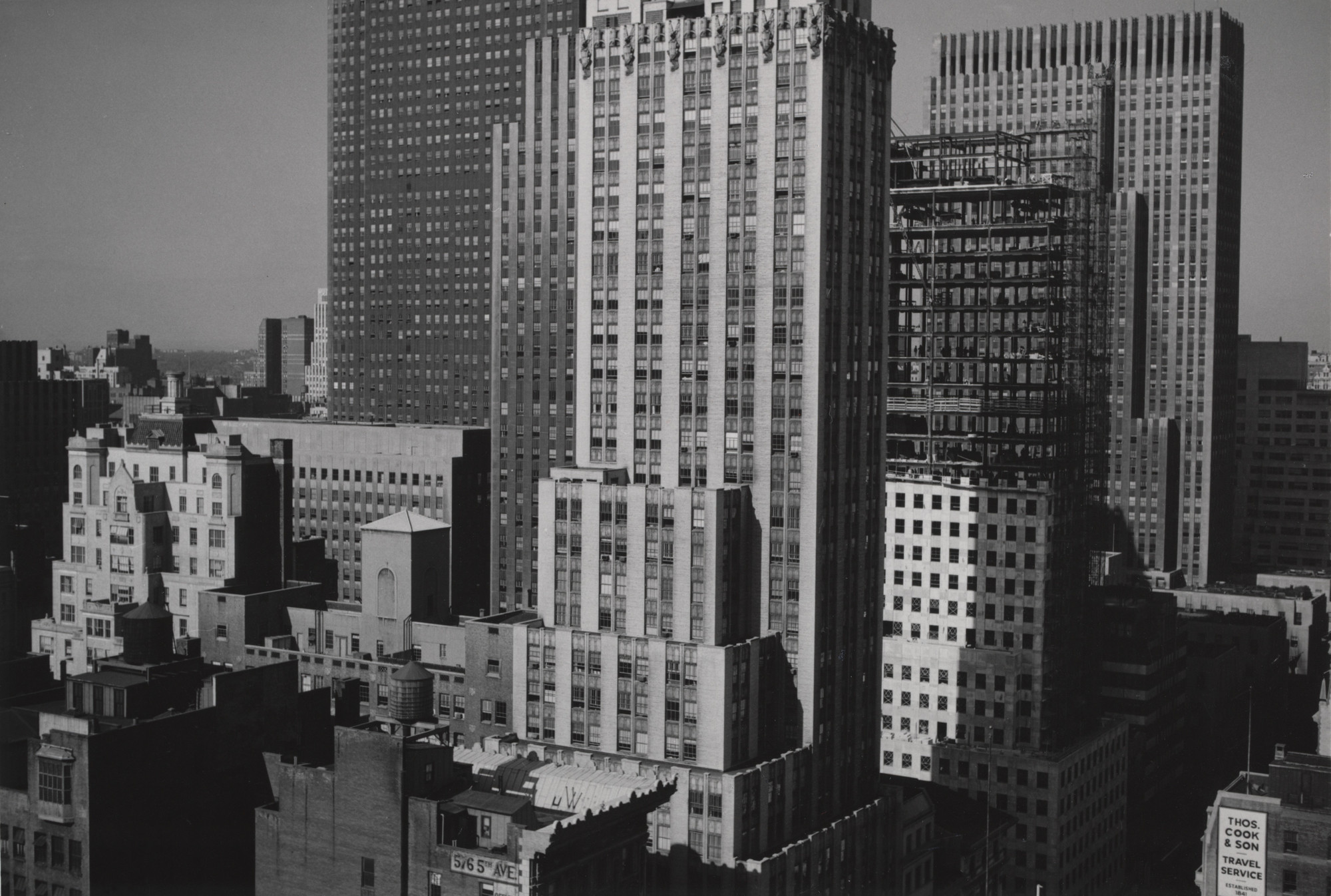 Charles Sheeler. Skyscrapers, New York