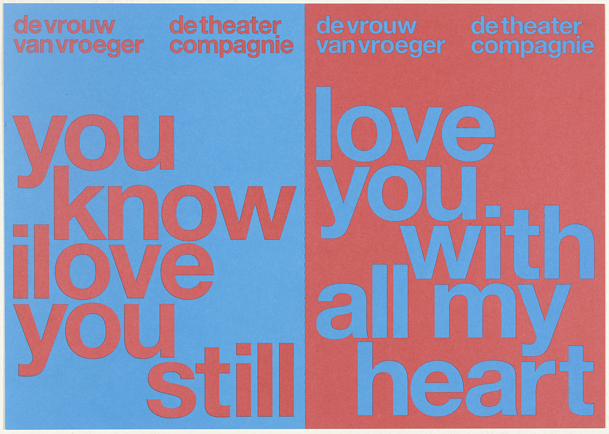Experimental Jetset. De Theatercompagnie Postcards