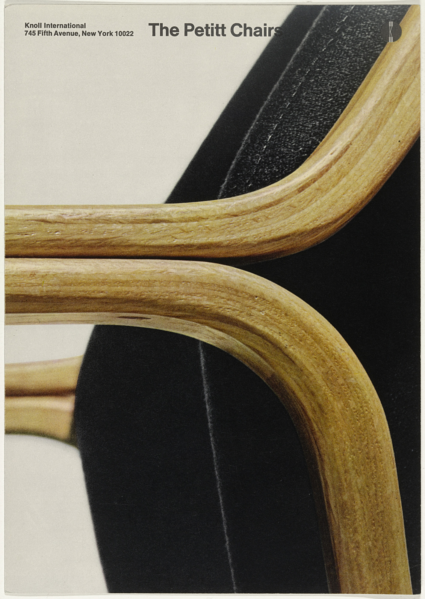 Massimo Vignelli, Lella Vignelli. Knoll International Graphic Program: The Petitt Chairs
