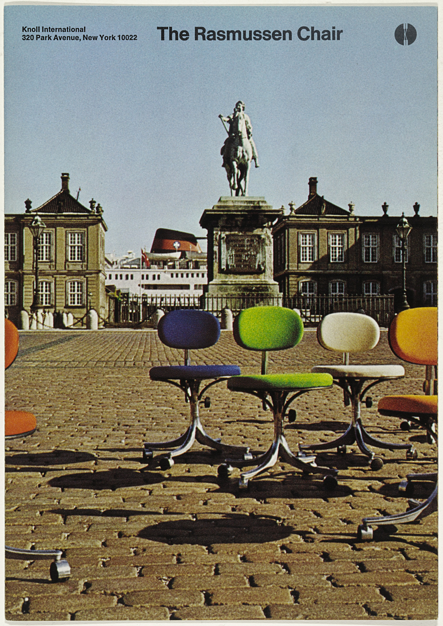 Massimo Vignelli, Lella Vignelli. Knoll International Graphic Program: The Rasmussen Chair