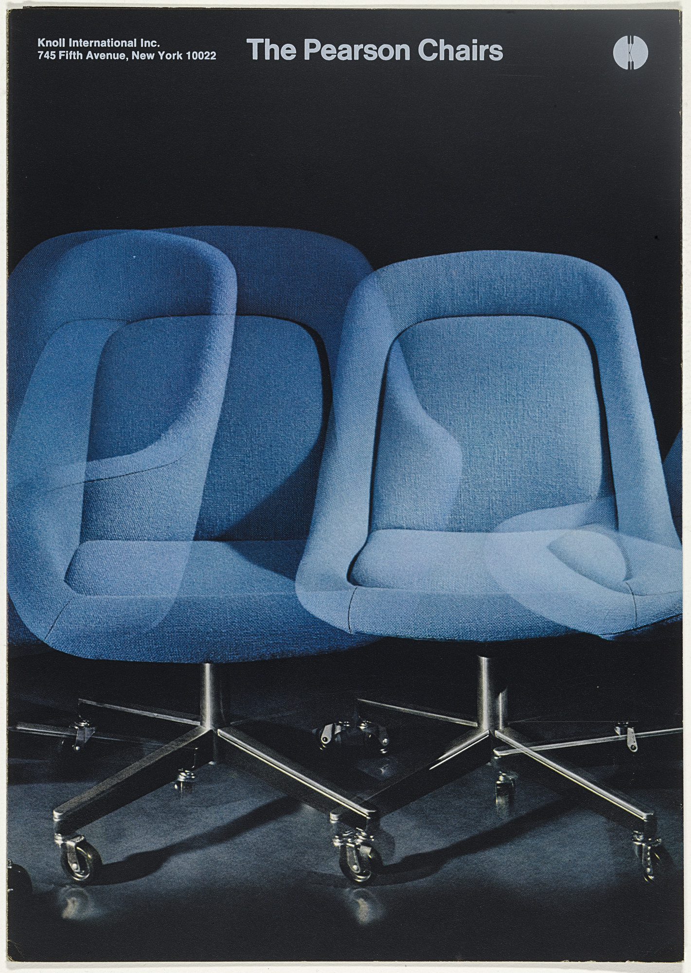 Massimo Vignelli, Lella Vignelli. Knoll International Graphic Program: The Pearson Chairs