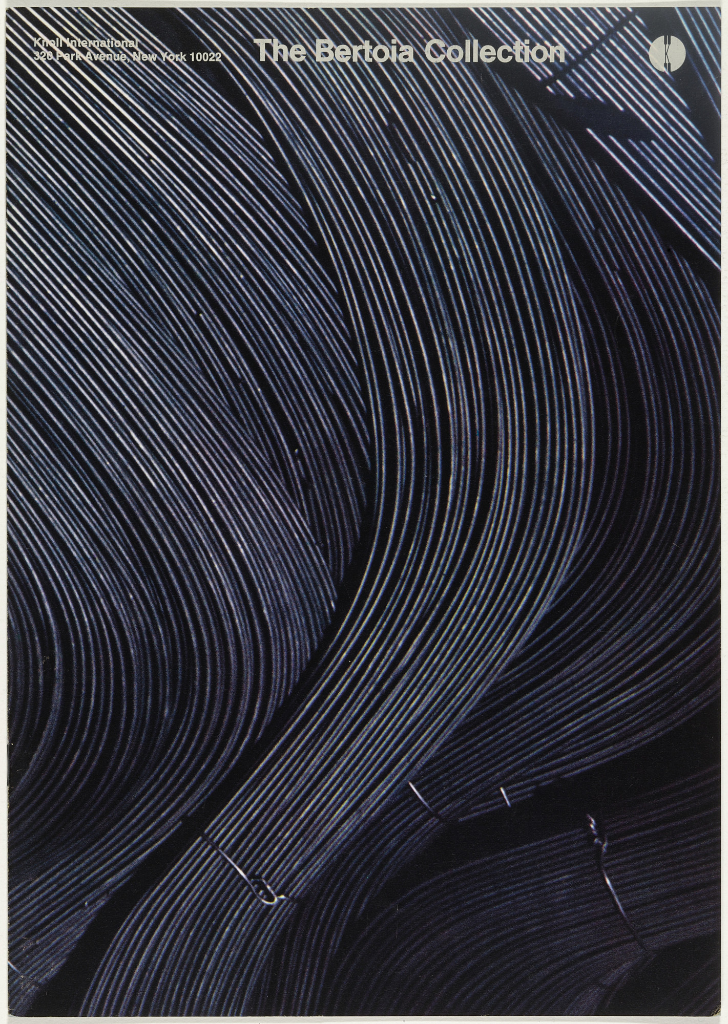 Massimo Vignelli, Lella Vignelli. Knoll International Graphic Program: The Bertoia Collection