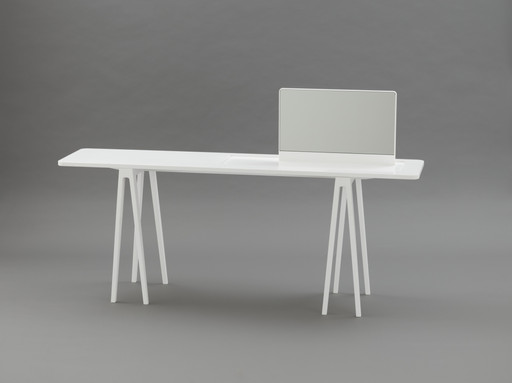 Console with Mirror