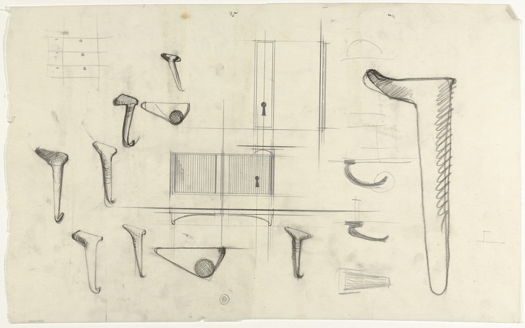 Door handle sketches