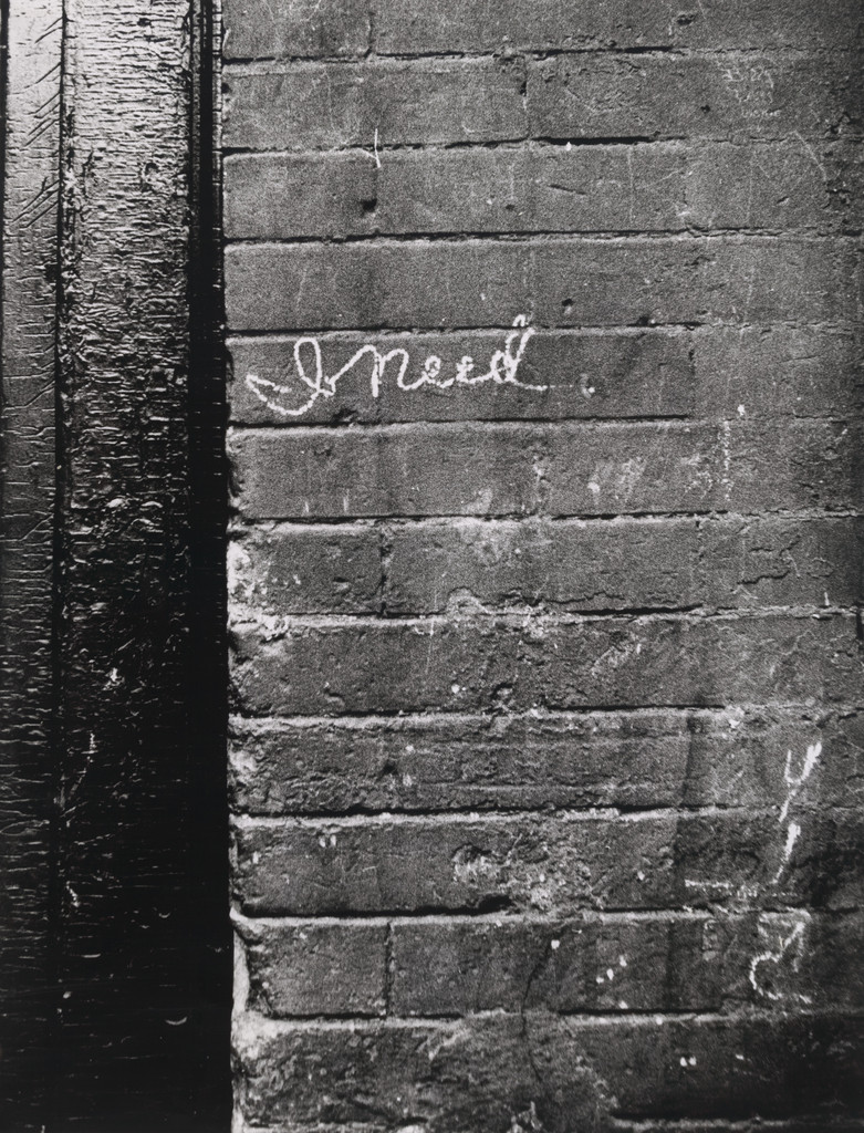 "I Need," New York, William Klein, 1955