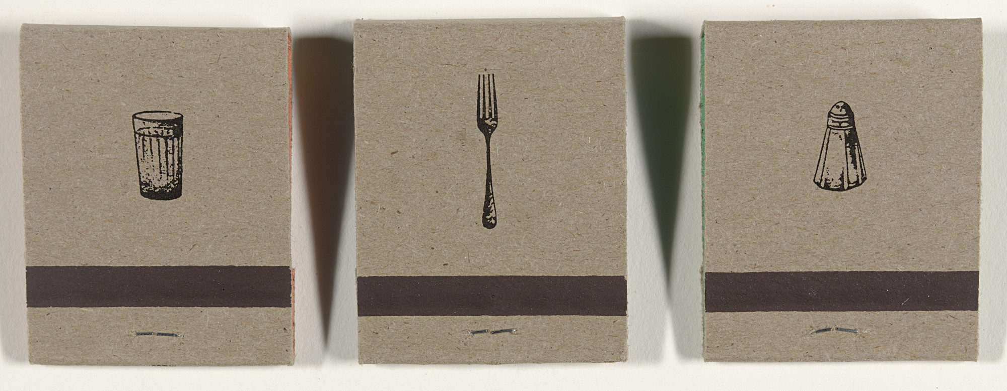 Tibor Kalman, Alexander Isley. Restaurant Florent Matchbooks. 1985