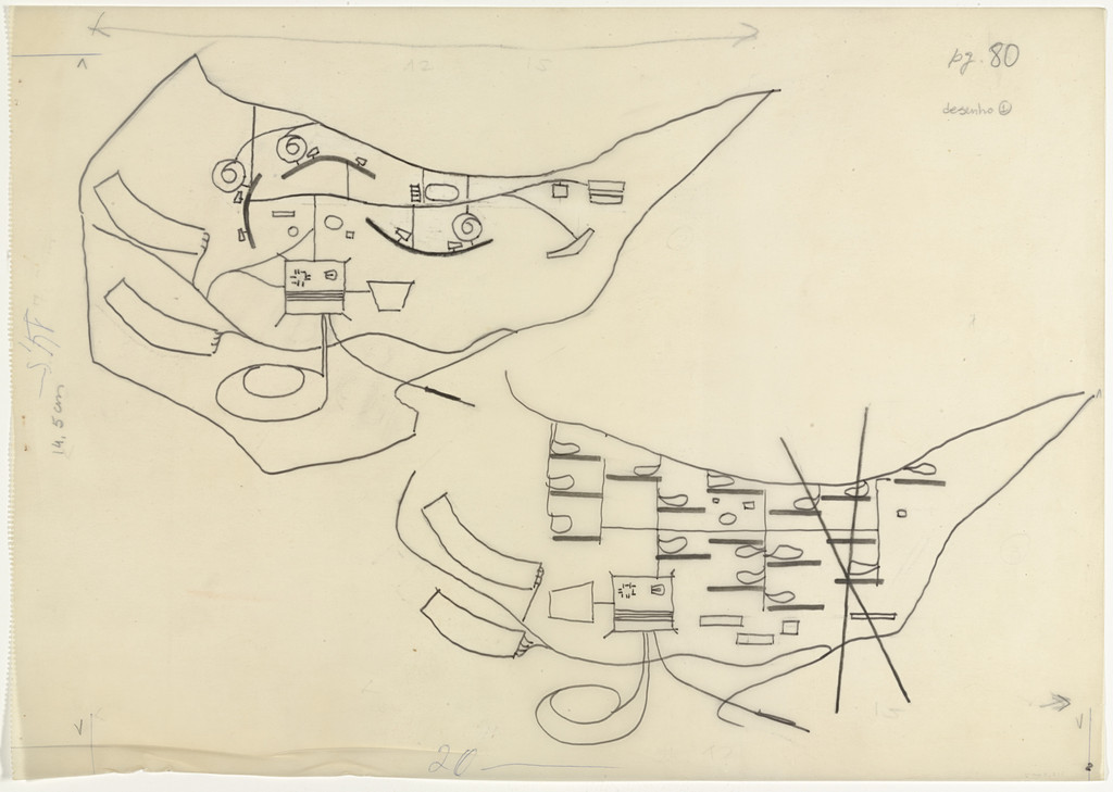 Urban Plans (ZAC) Projects for Grasse, Dieppe and Villejuif, France, Plans for Grasse in maquette for Modulo Journal No. 53