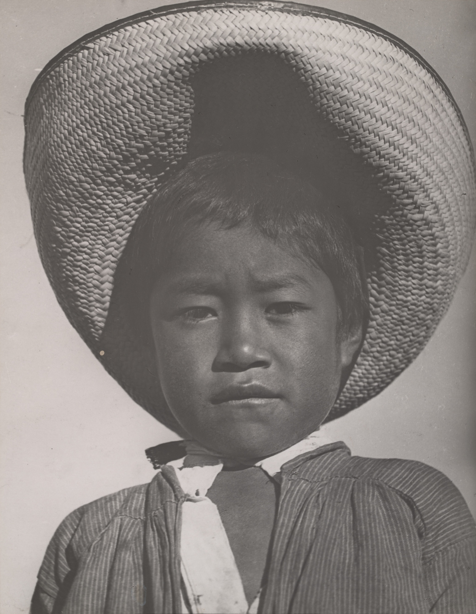 Tina Modotti. Child in Sombrero