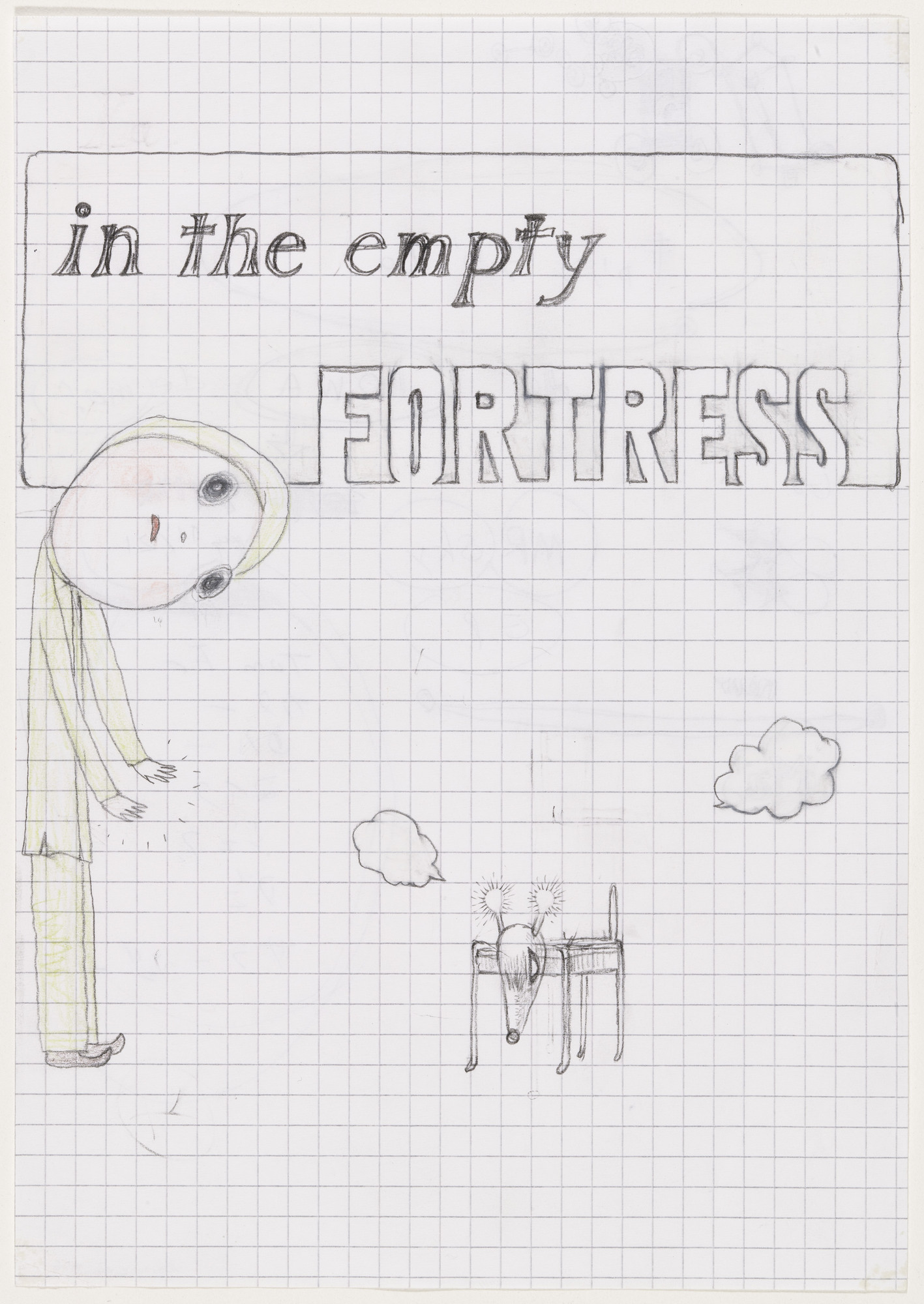 Yoshitomo Nara. Untitled ("In the Empty Fortress") from the series Time of My Life