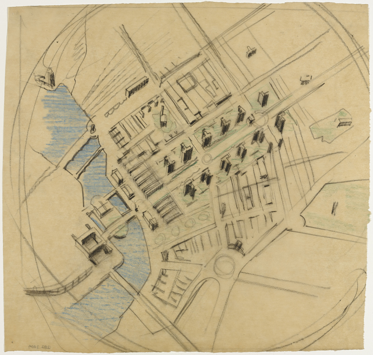 Jean Tschumi. Stockholm Master Plan Project. 1932