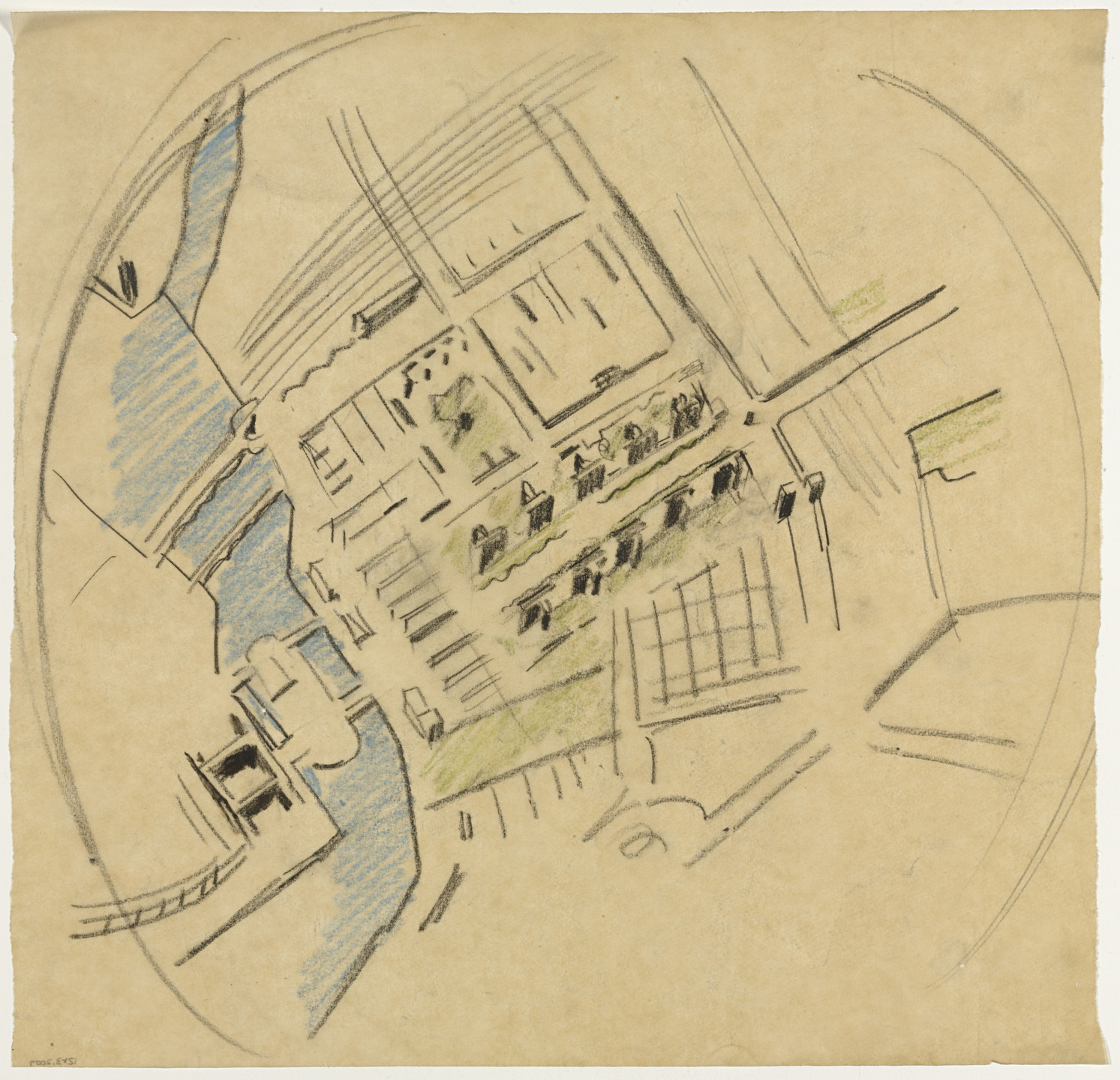 Jean Tschumi. Stockholm Master Plan, project. 1932