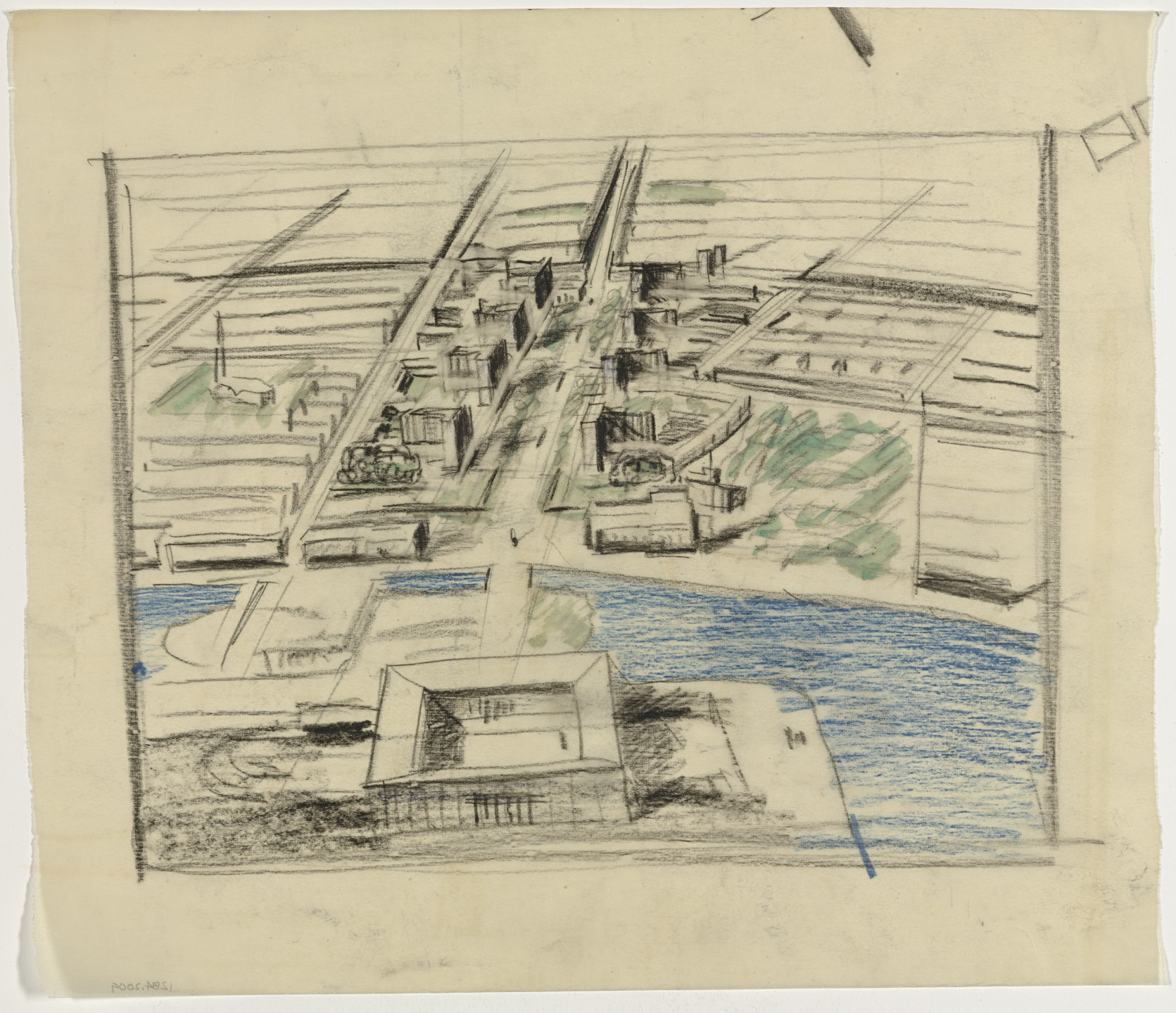 Jean Tschumi. Stockholm Master Plan, project. 1932