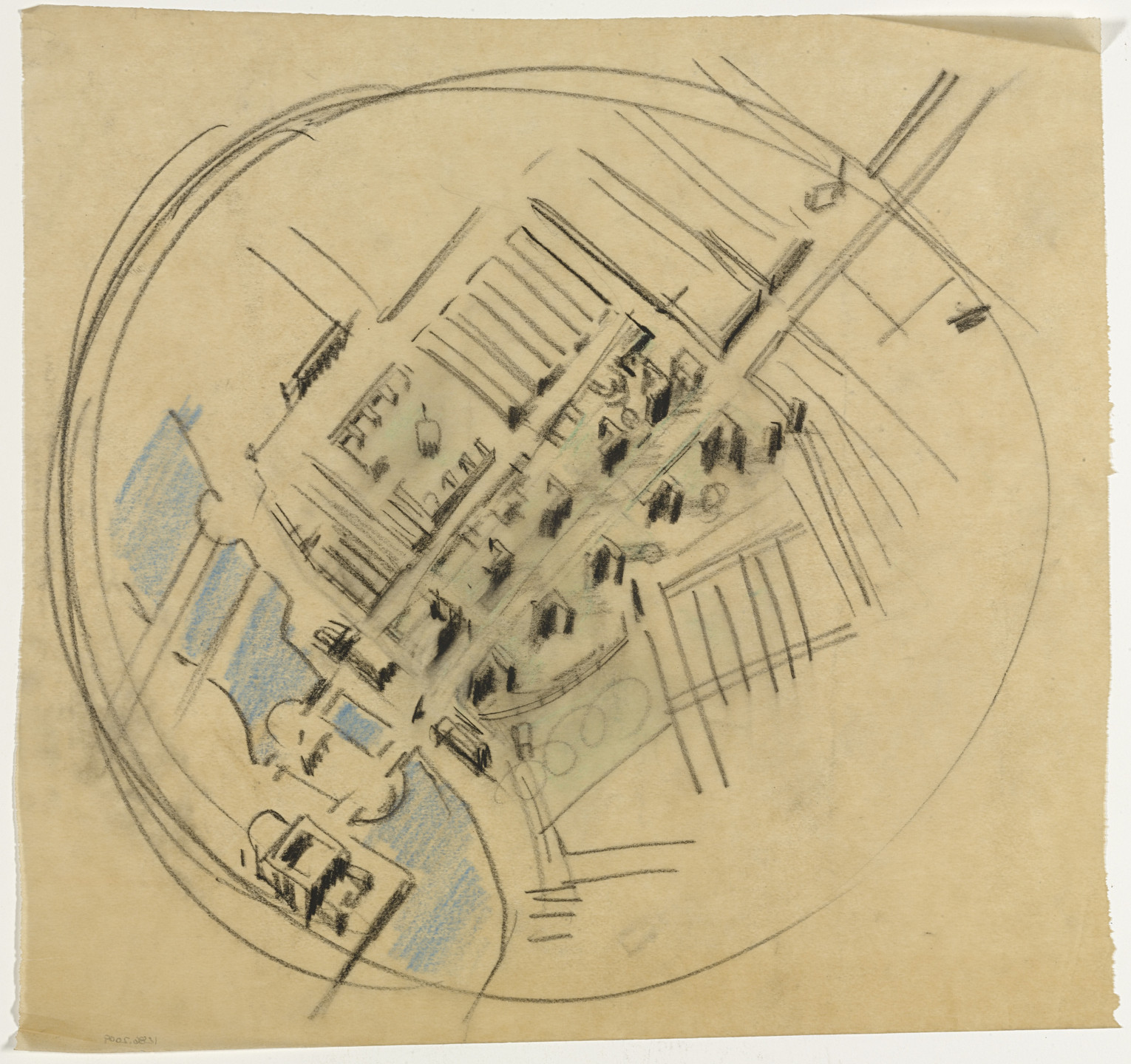 Jean Tschumi. Stockholm Master Plan, project. 1932