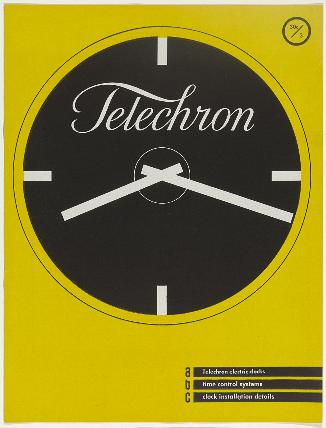 Ladislav Sutnar. Warren Telechron. 1944