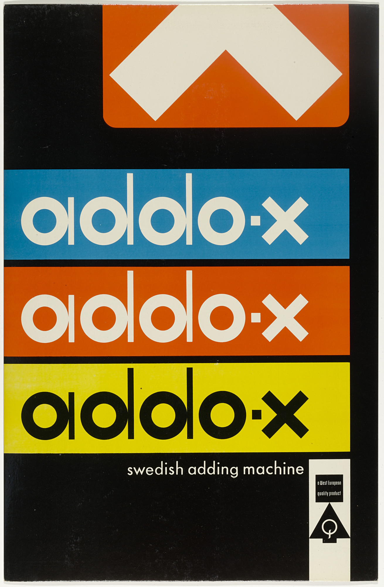 Ladislav Sutnar. Addo-X Swedish Adding Machine