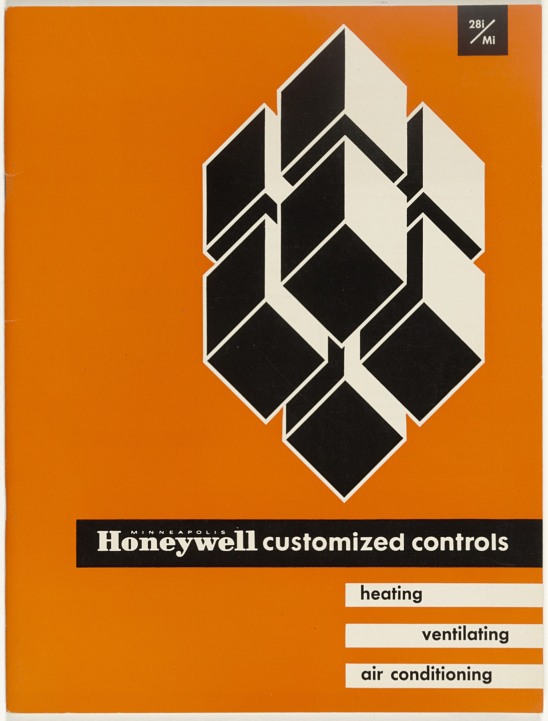 Ladislav Sutnar. Honeywell Customized Controls. c. 1945 | MoMA