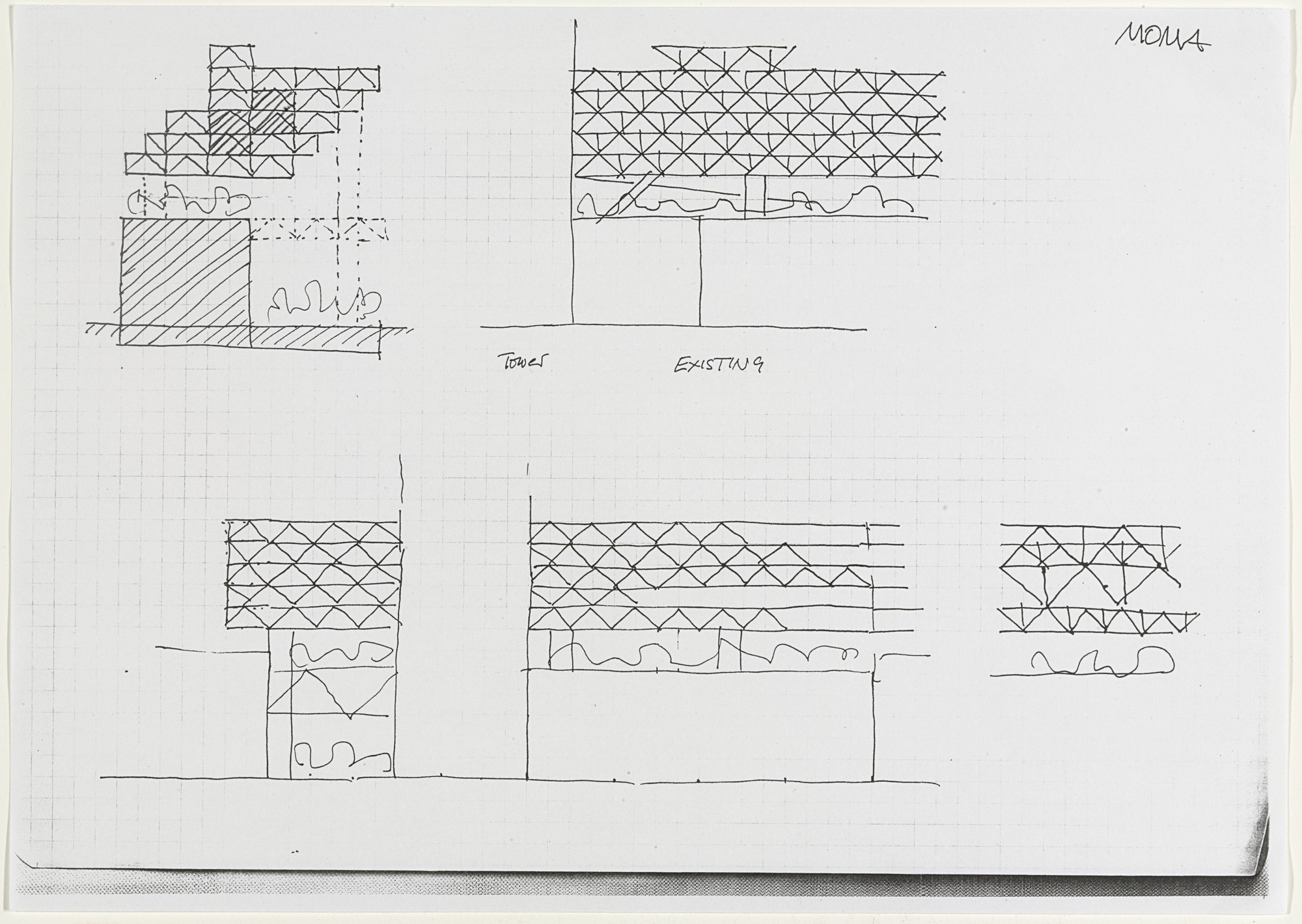 Yona Friedman. Notes and Sketches on a New Museum of Modern Art. 1999