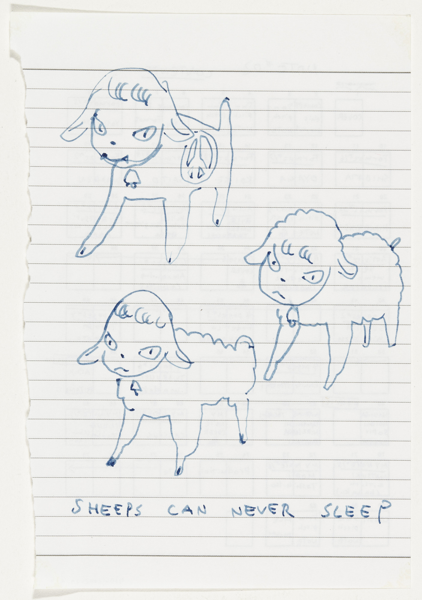 Yoshitomo Nara. Untitled (