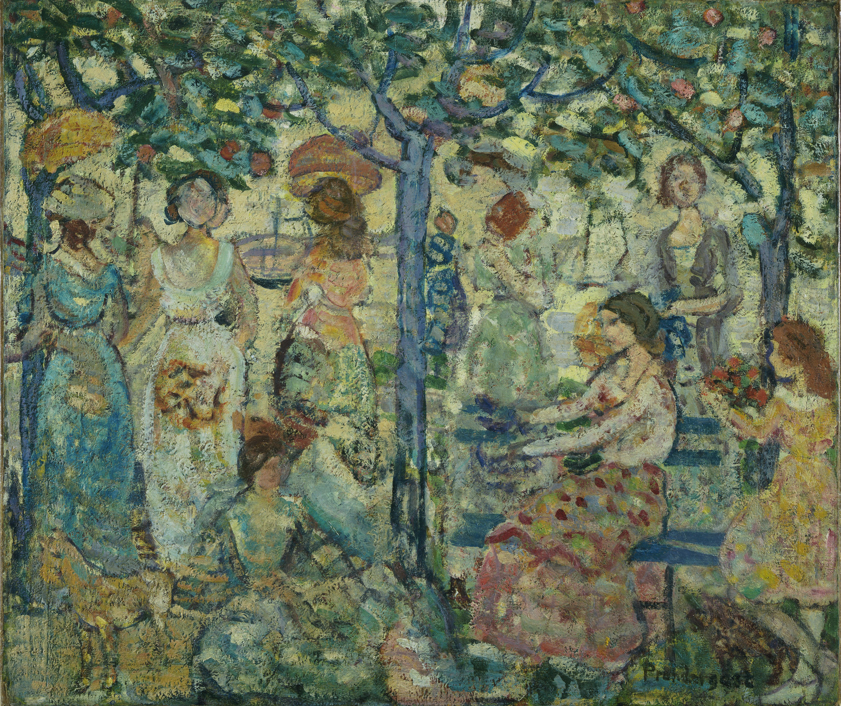 Maurice Prendergast. Acadia. 1922