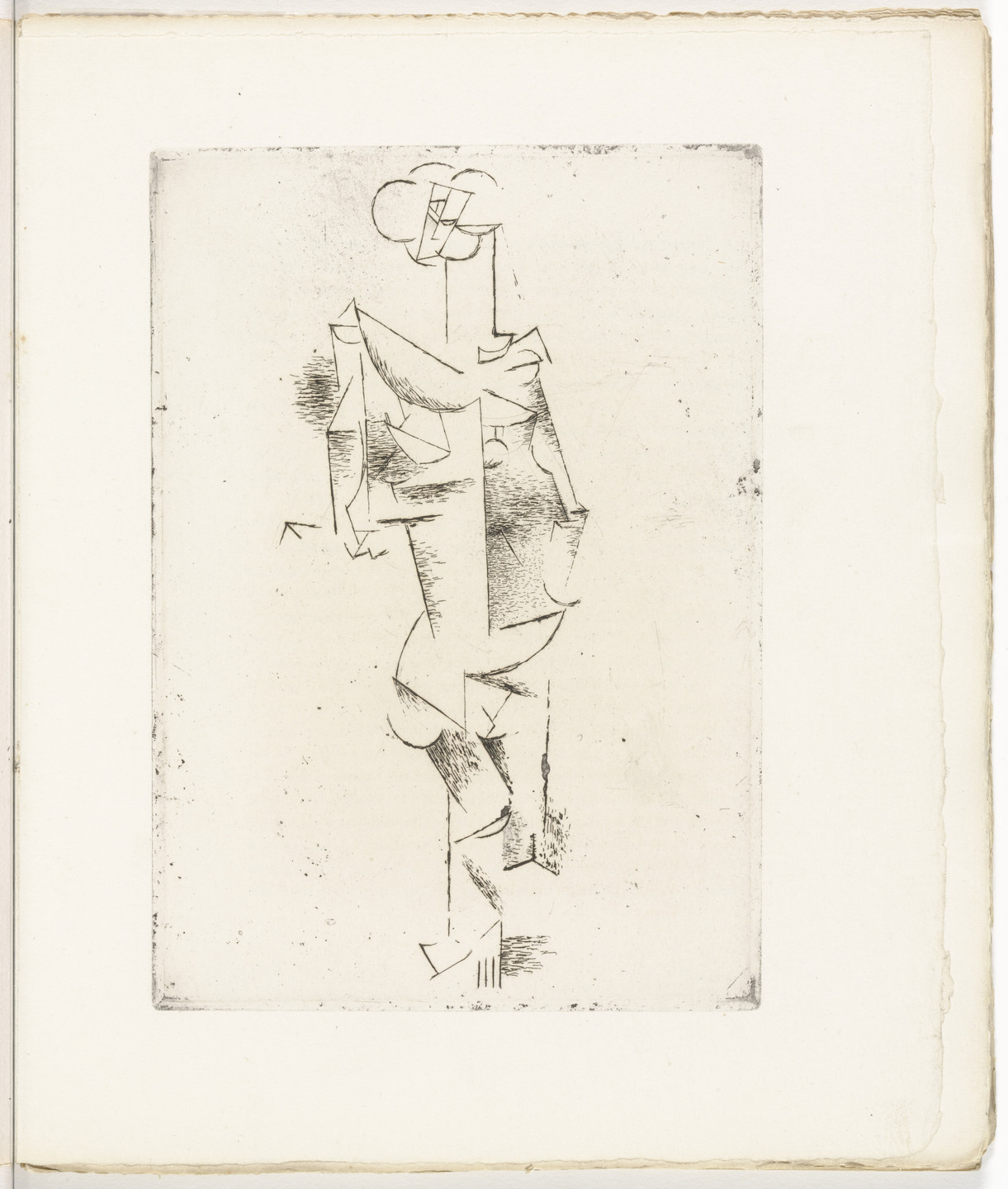 Pablo Picasso. Mademoiselle Léonie from Saint Matorel. 1910, published ...