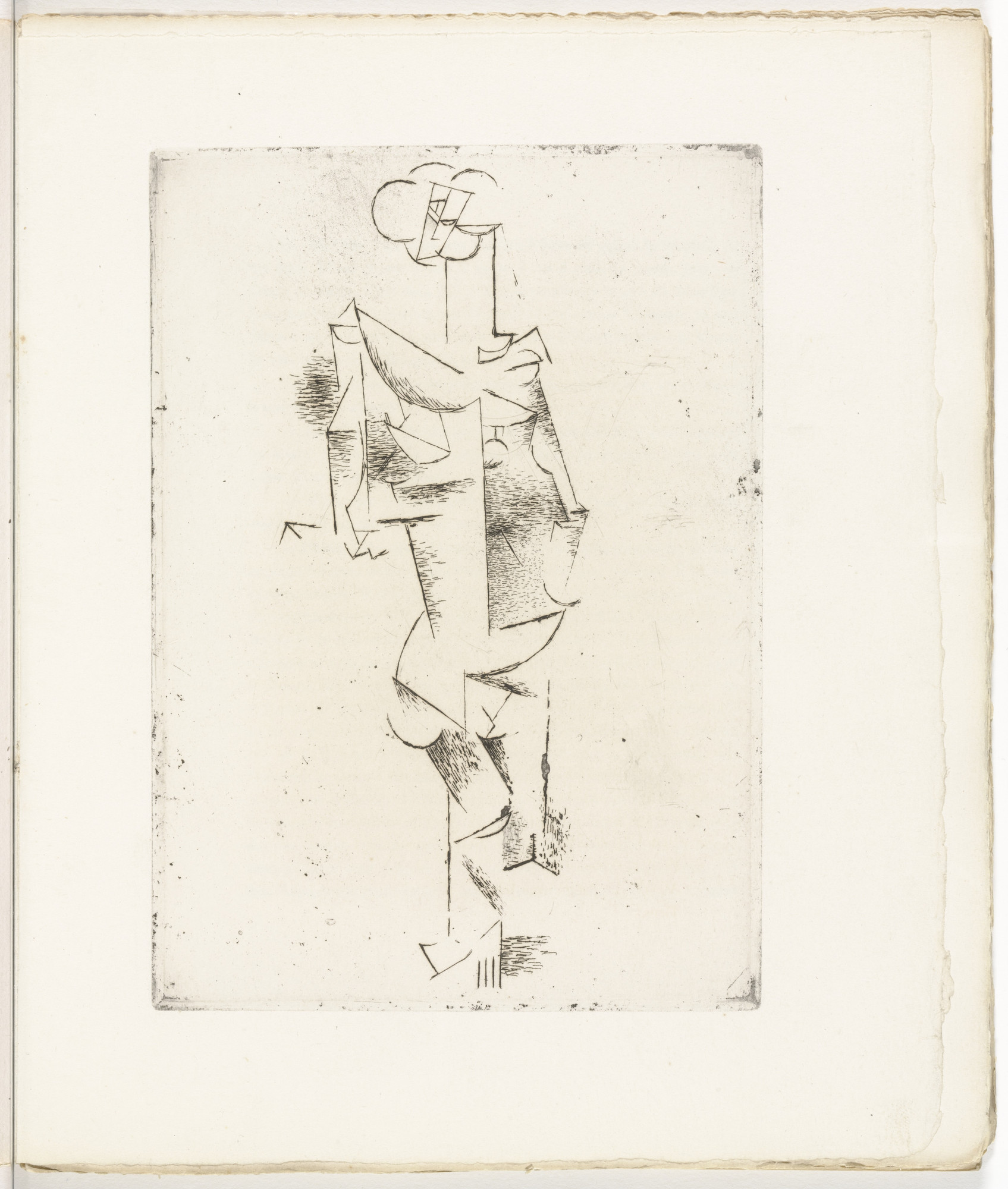 Pablo Picasso. Mademoiselle Léonie from Saint Matorel