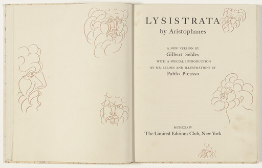 Pablo Picasso. Lysistrata. 1934 | MoMA