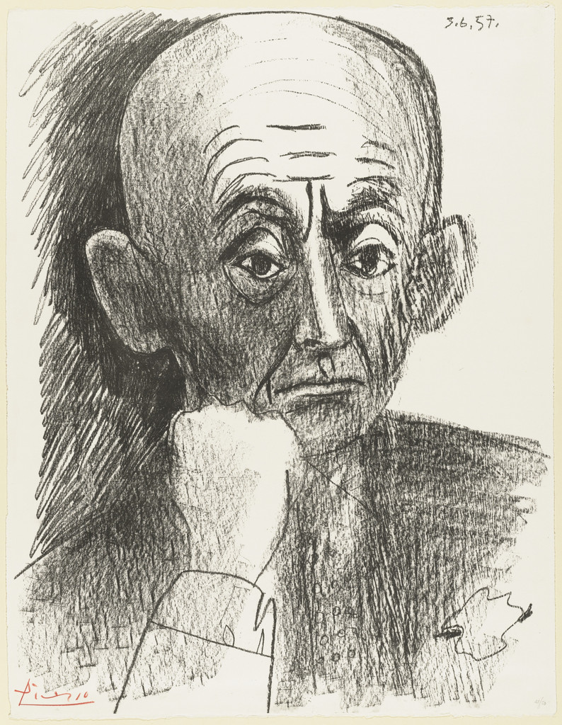 Portrait of D.H. Kahnweiler II (Portrait de D. H. Kahnweiler II)