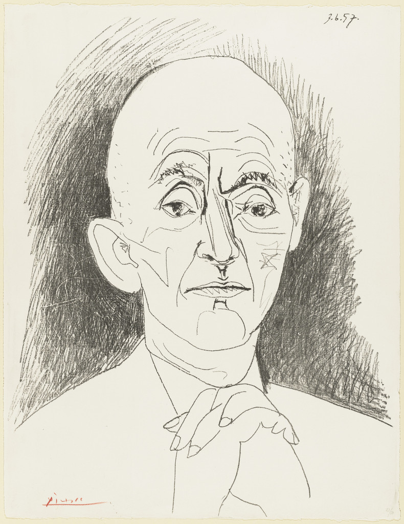Portrait of D.H. Kahnweiler III (Portrait de D. H. Kahnweiler III)