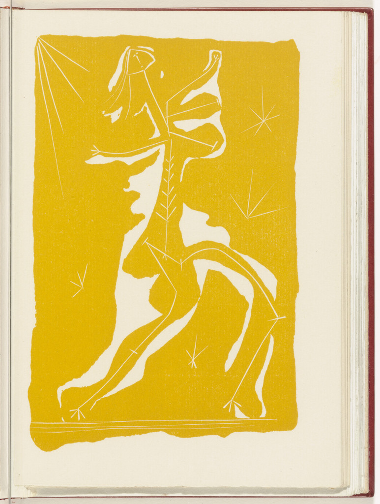 Variant of Dancer (13th supplementary plate) from the illustrated book Non Vouloir