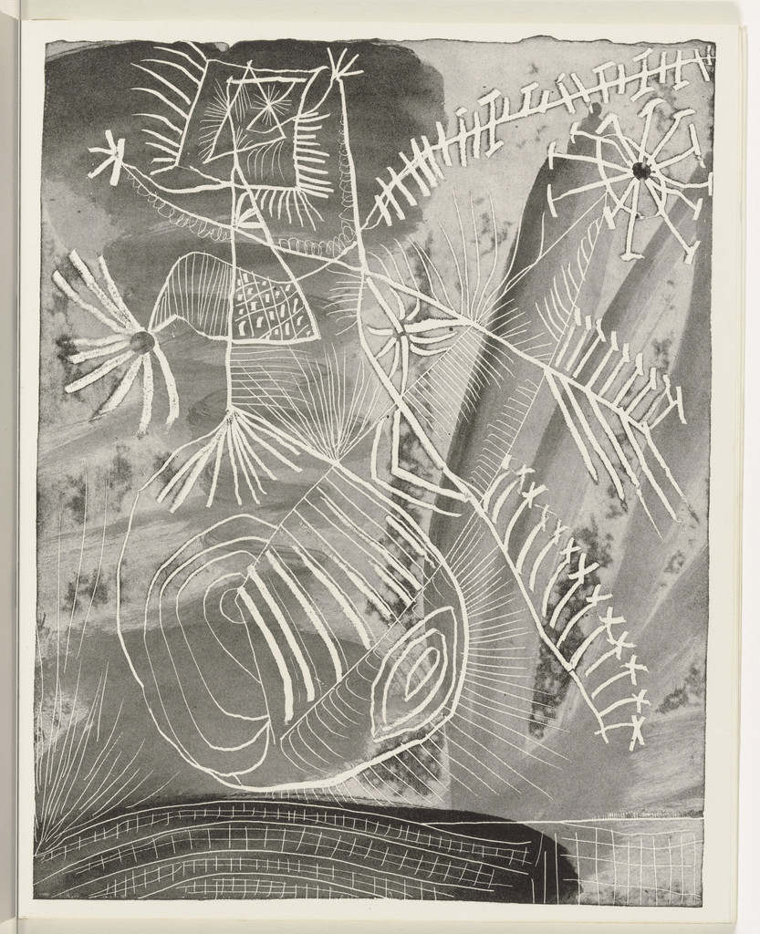 Dancer (plate, folio 14) from the illustrated book La Chèvre-Feuille