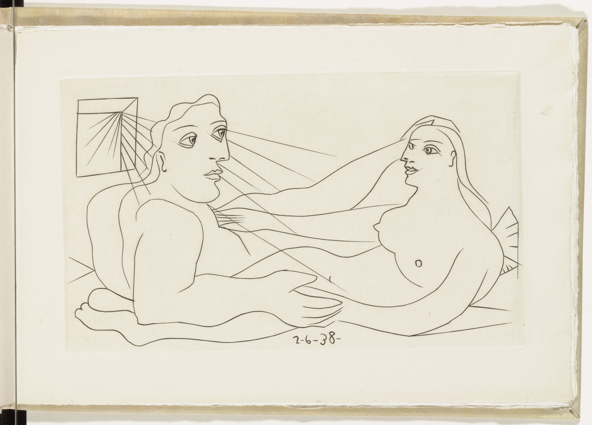 Pablo Picasso. Couple from Afat