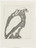 Pablo Picasso. White Eagle (L'Aigle) (plate, facing page 92) from Eaux-fortes originale pour des textes de Buffon (Histoire naturelle). 1936, published 1942