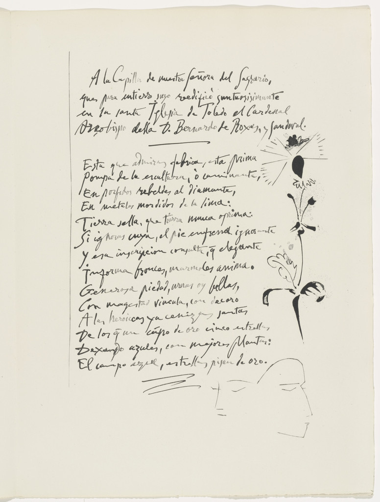 A la chapelle de Notre-Dame du Tabernacle from Vingt poëmes