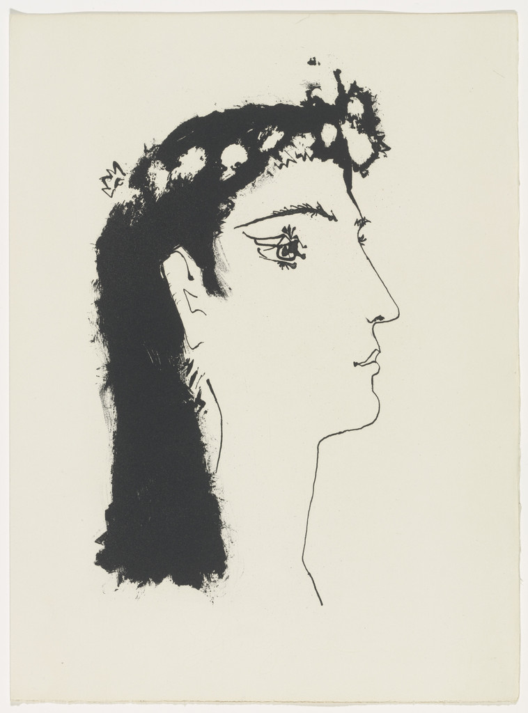 A une jeune fille qui cueillait des fleurs from Vingt poëmes