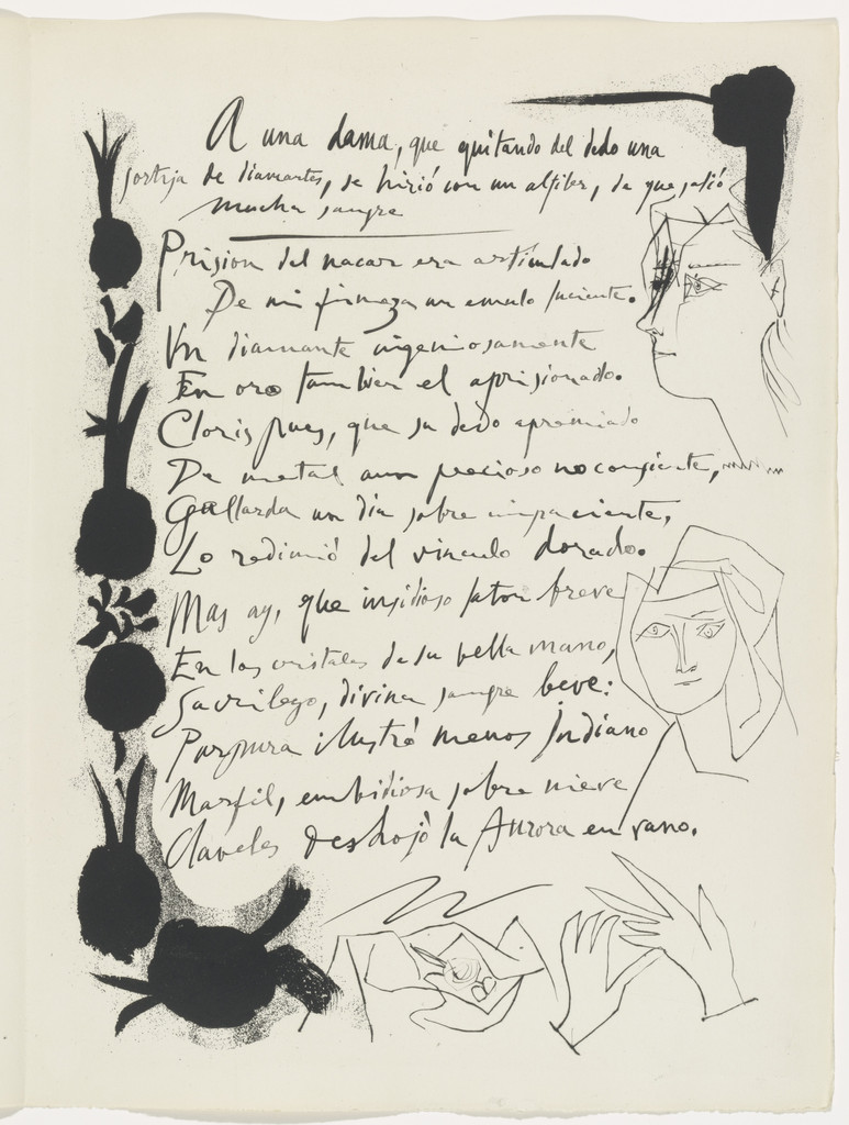 A une dame qui, en otant de son doigt une bague, se piqua avec une épingle from Vingt poëmes