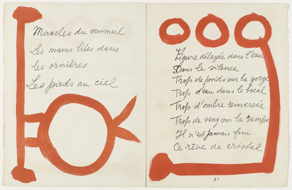 In-text plate (page 20) from Le Chant des morts