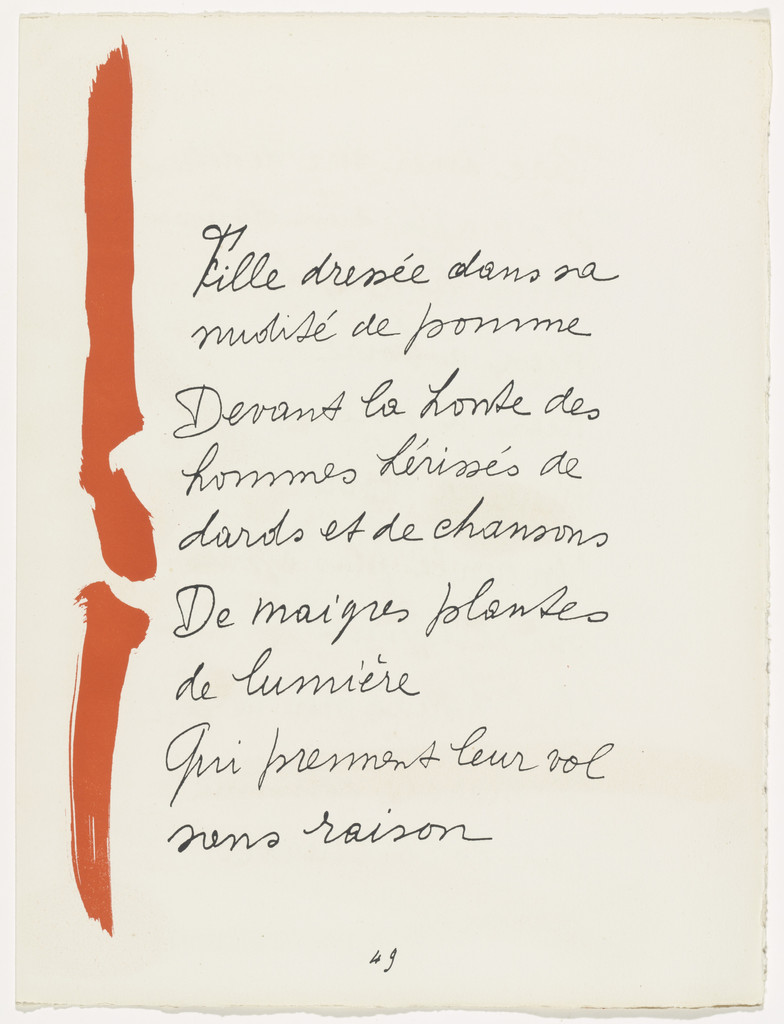 In-text plate (page 49) from Le Chant des morts
