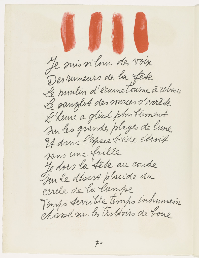 In-text plate (page 70) from Le Chant des morts
