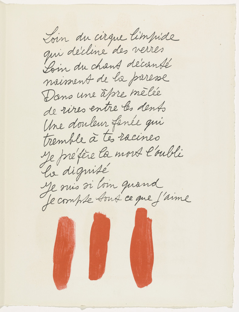 In-text plate (page 71) from Le Chant des morts