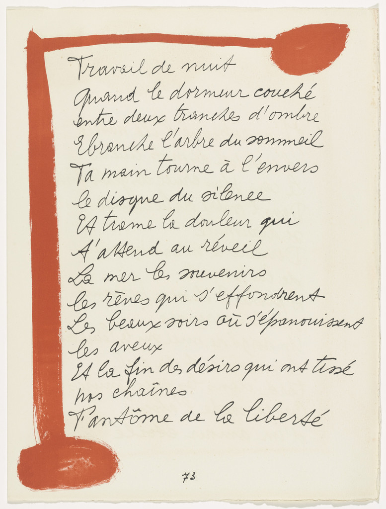 In-text plate (page 73) from Le Chant des morts