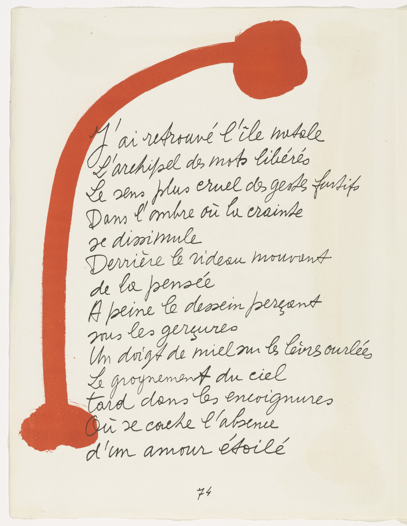 In-text plate (page 74) from Le Chant des morts