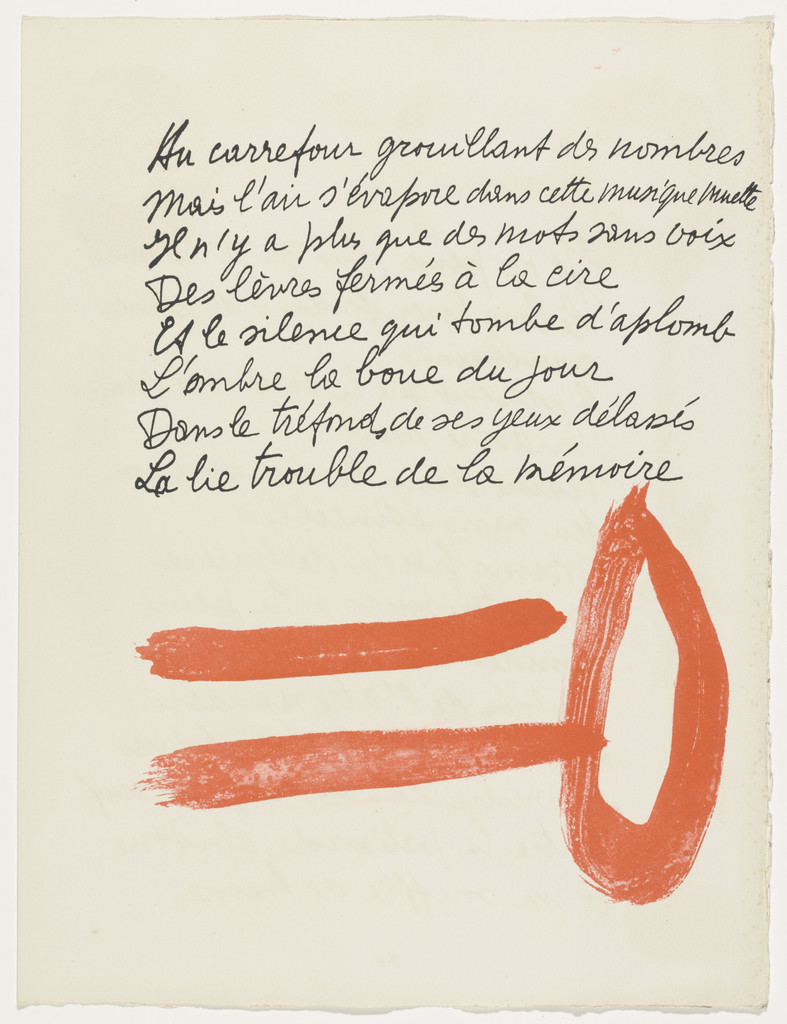 In-text plate (page 85) from Le Chant des morts