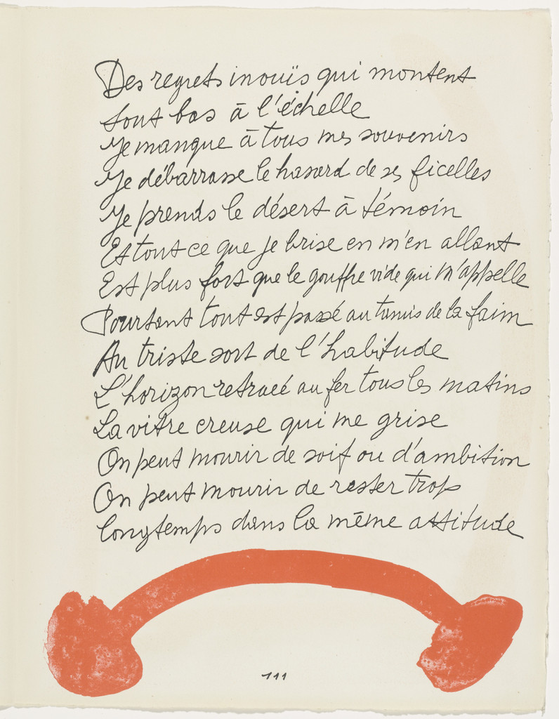 In-text plate (page 111) from Le Chant des morts