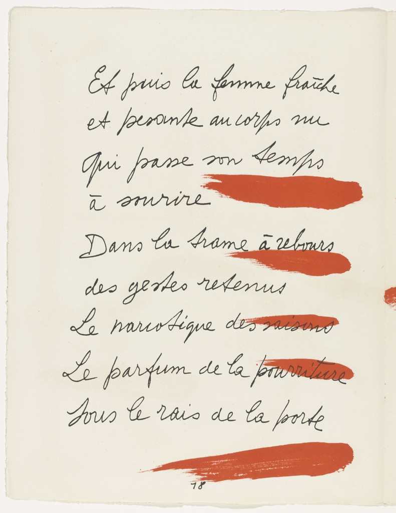 In-text plate (page 18) from Le Chant des morts