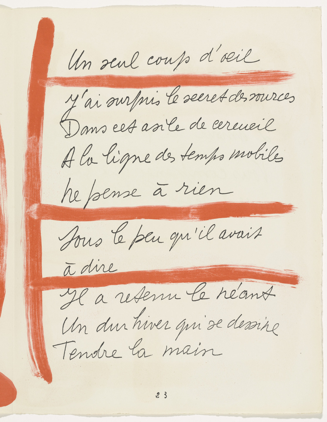 Pablo Picasso. In-text plate (page 23) from Le Chant des morts. 1945–48, published 1948