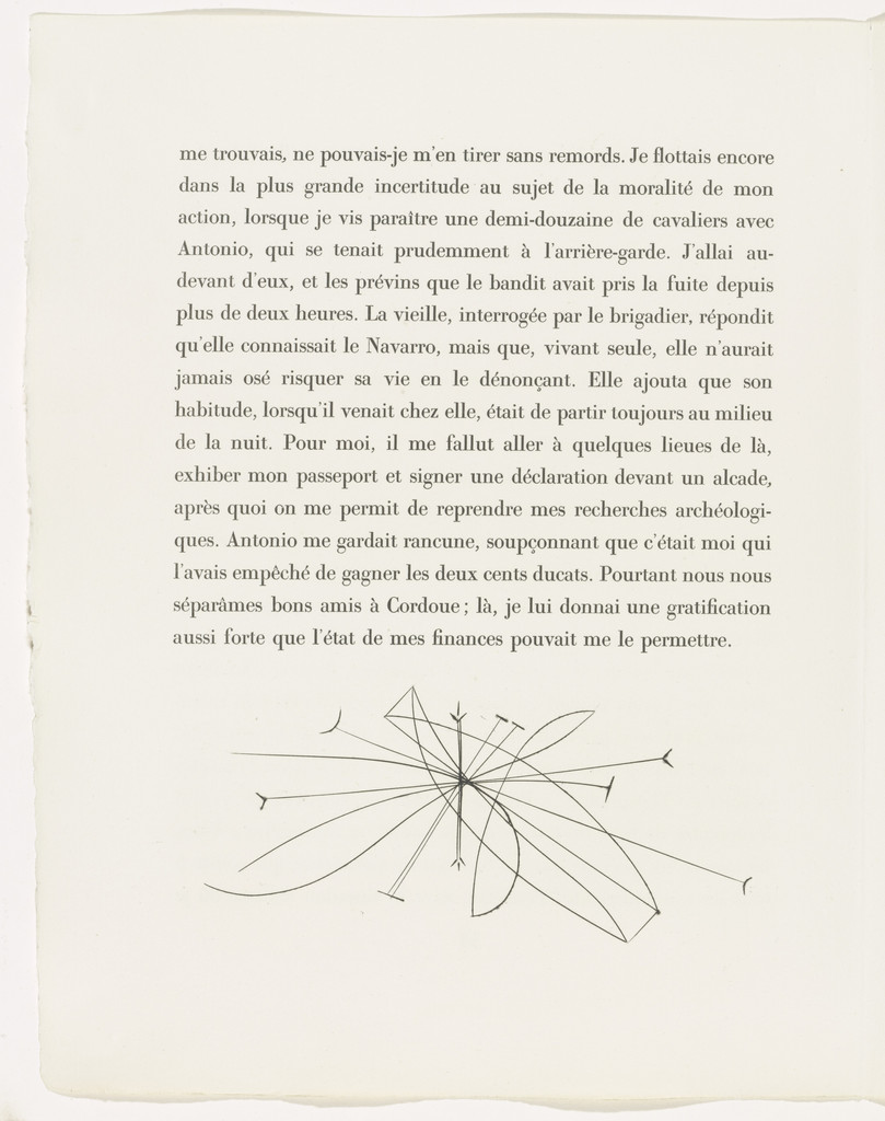 Tailpiece (page 34) from the illustrated book Carmen