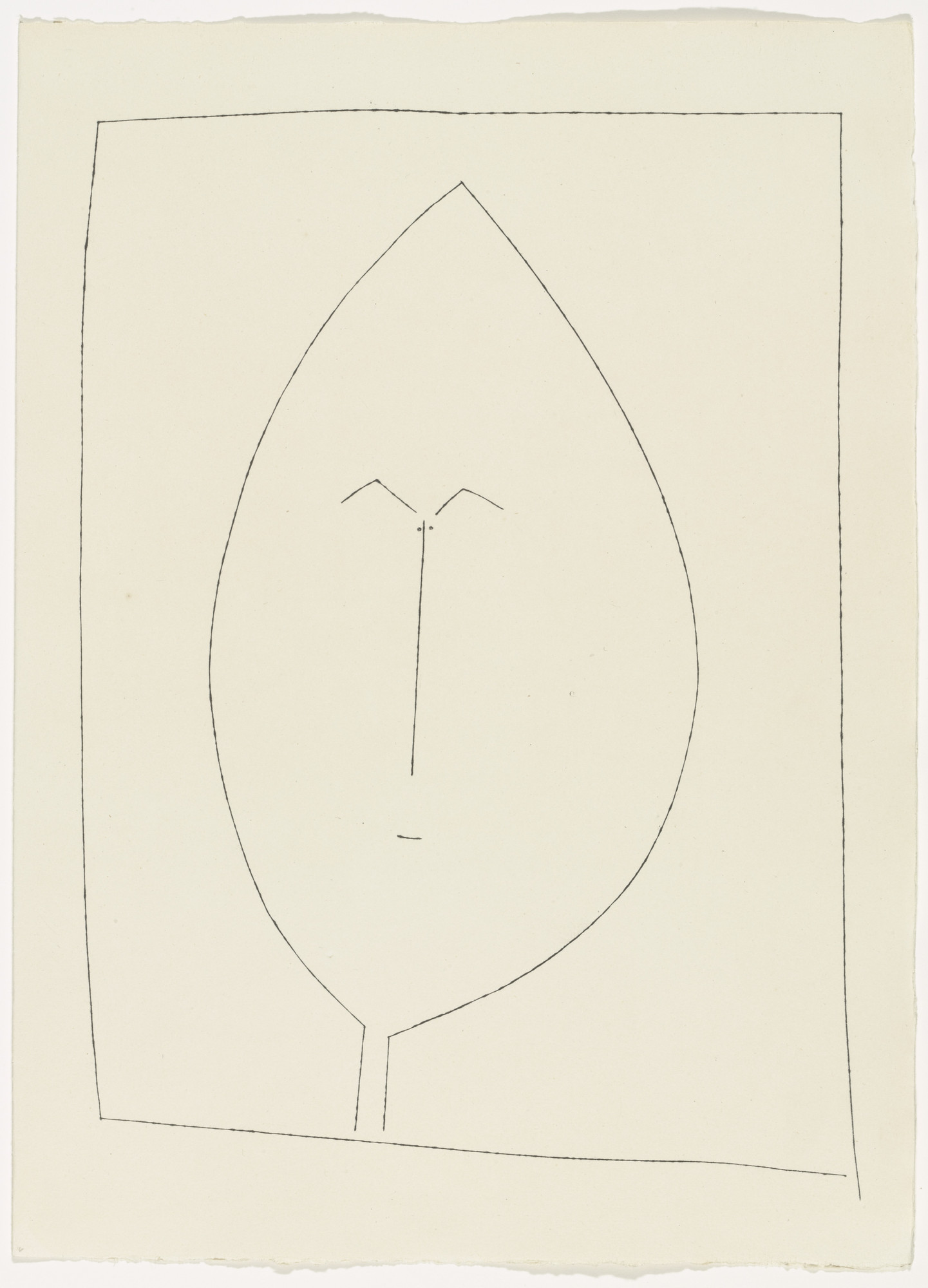 Pablo Picasso. I Perform, I Insinuate (plate, page 57) from Corps perdu